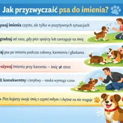 Jak wybrać imię dla psa na D? Poradnik: używaj imienia w pozytywnych sytuacjach, nagradzaj reakcję, wołaj podczas zabawy. Nie karć psem. Bądź cierpliwy.