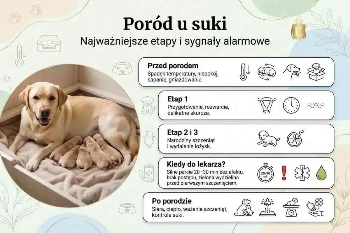 Ile pies jest w ciąży? Termin porodu suki i badania